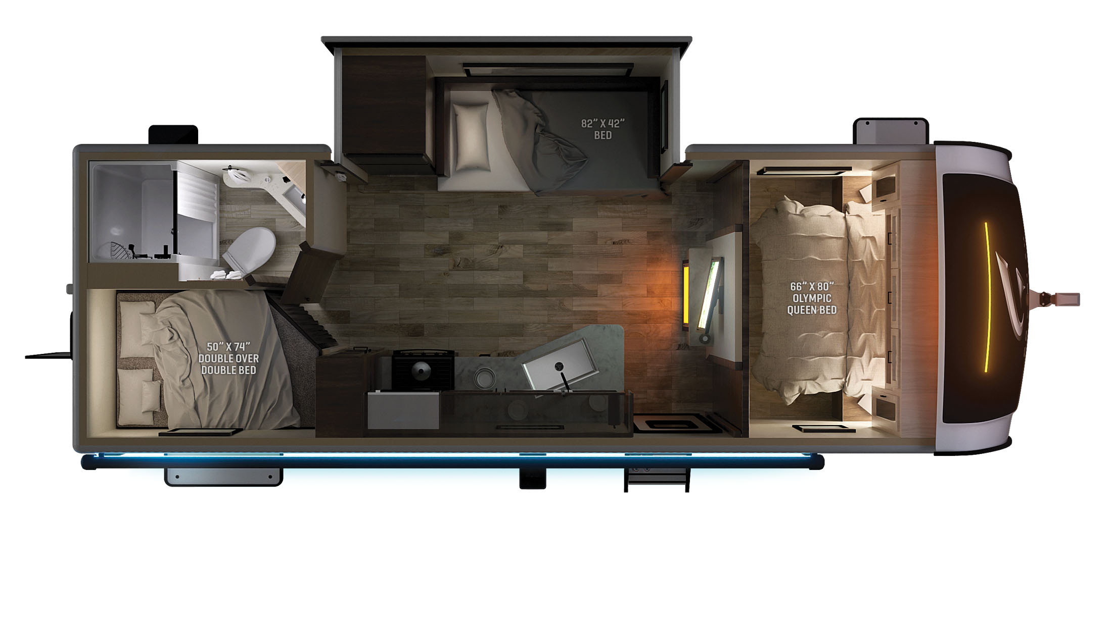 Go Explore X232 Night Mode Floor Plan