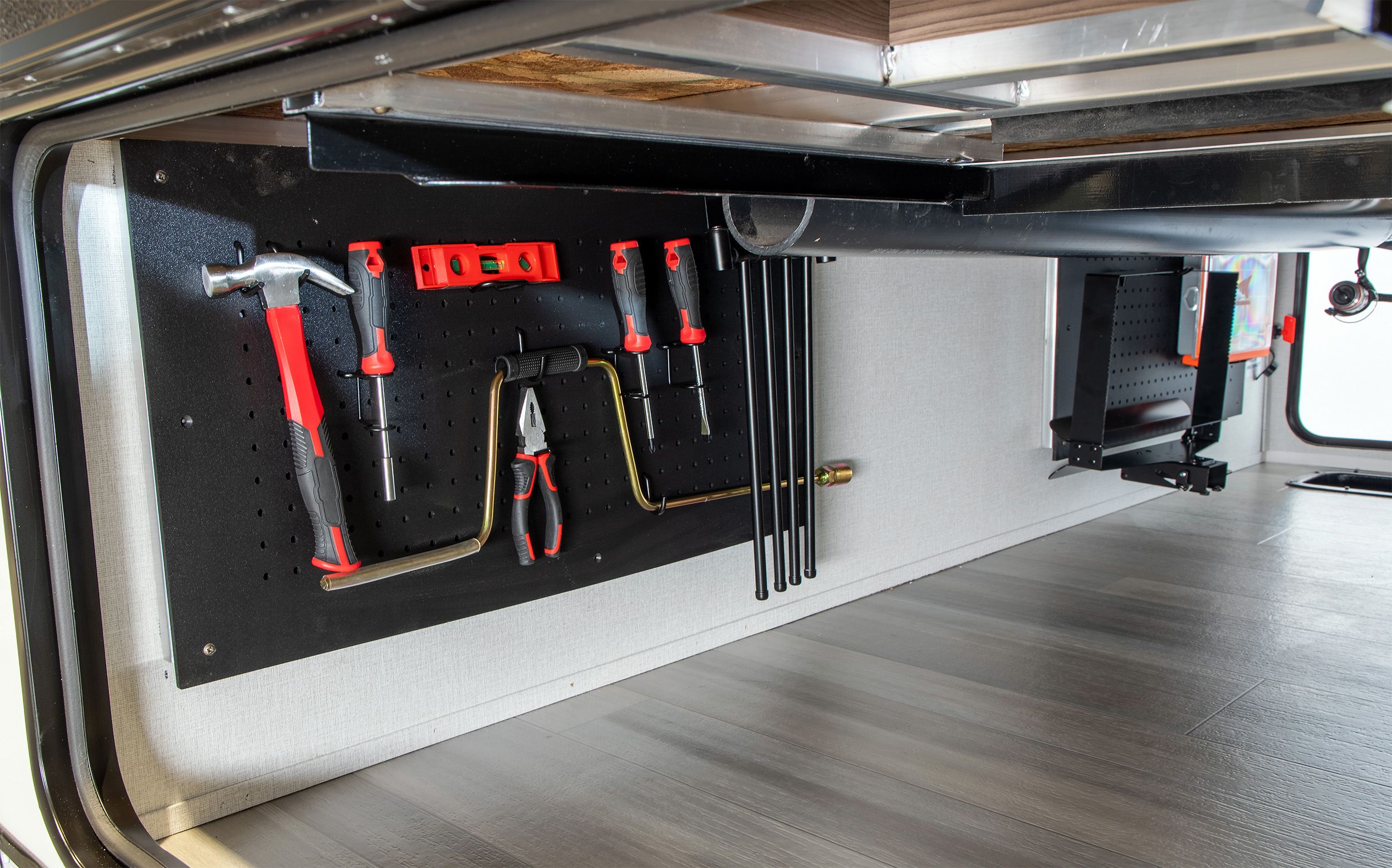 Pegboards in the Pass-Through