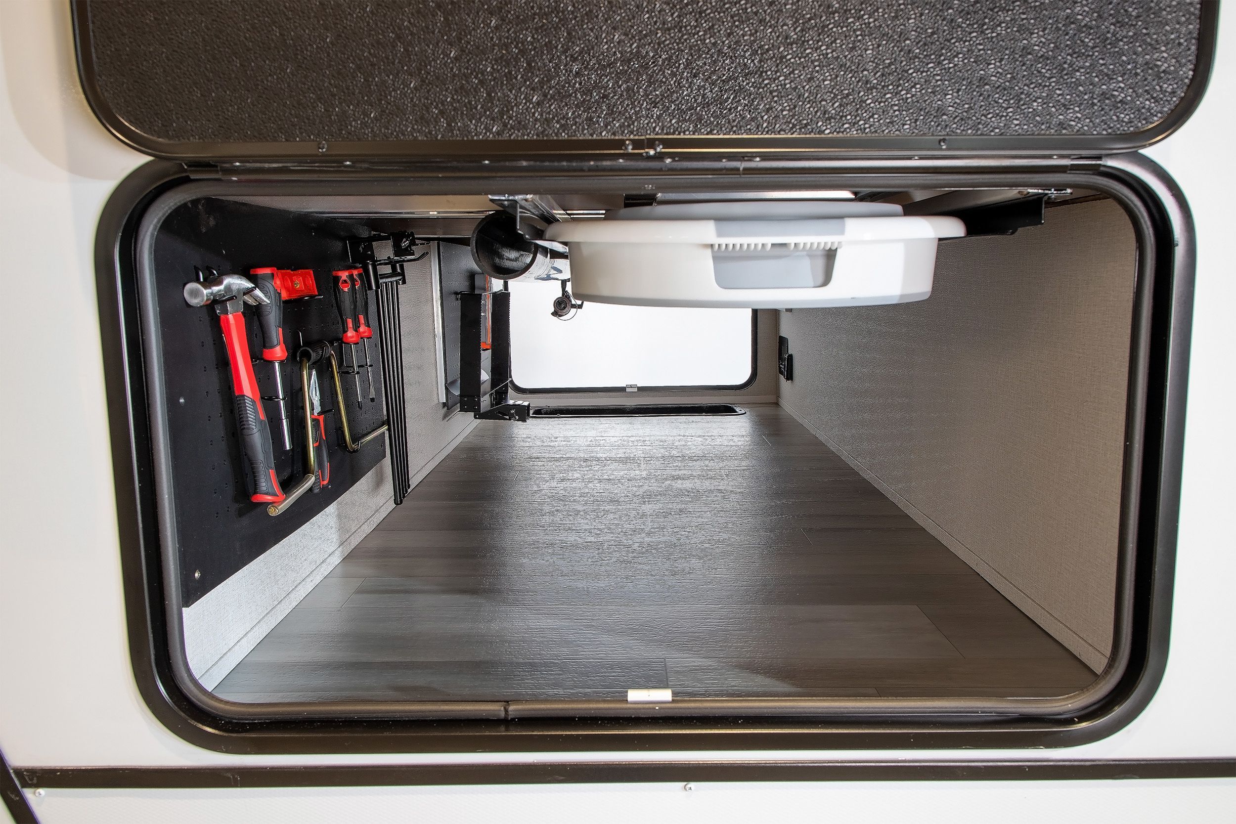 Pegboards in the Pass-Through 