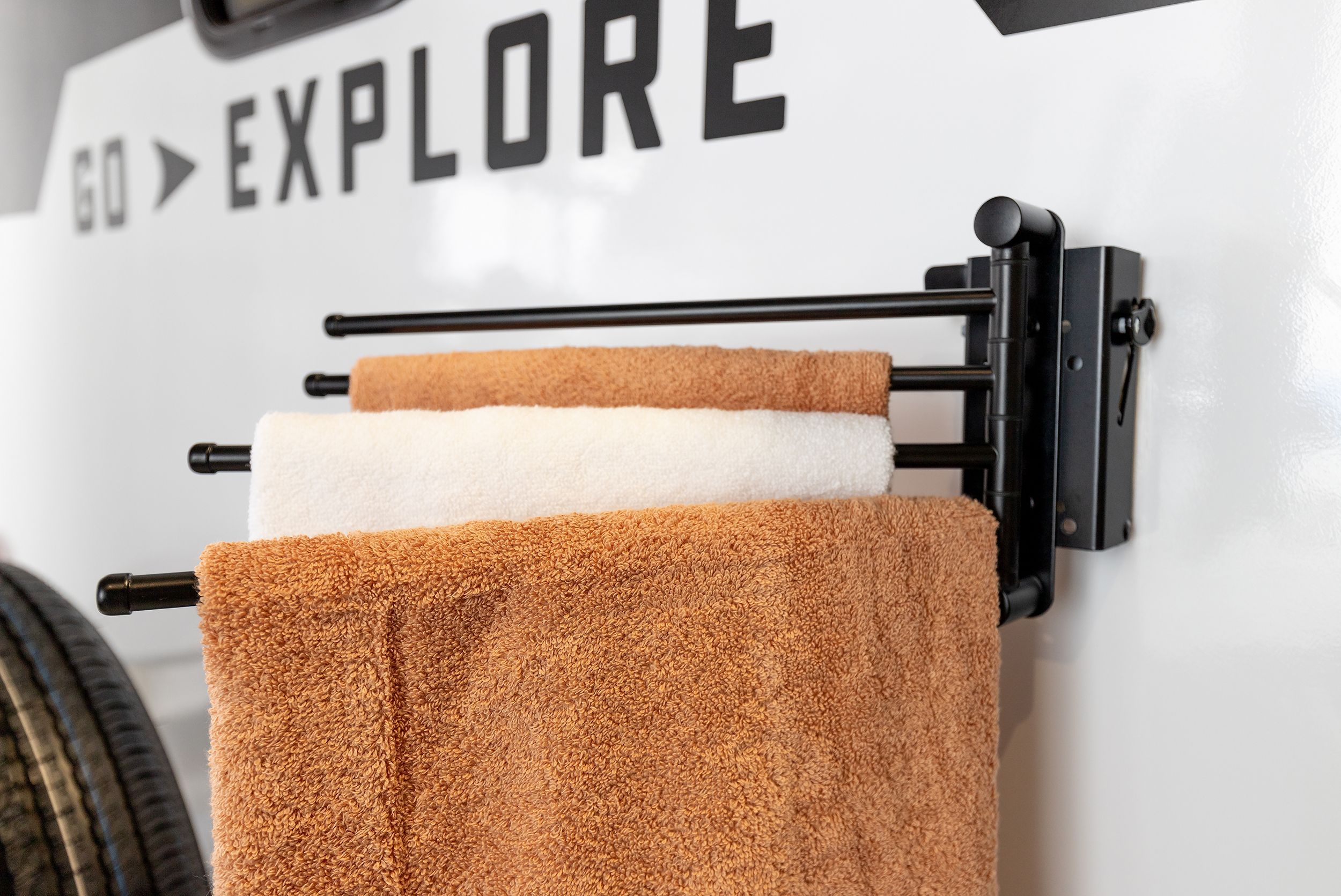Outdoor Towel Rack 
